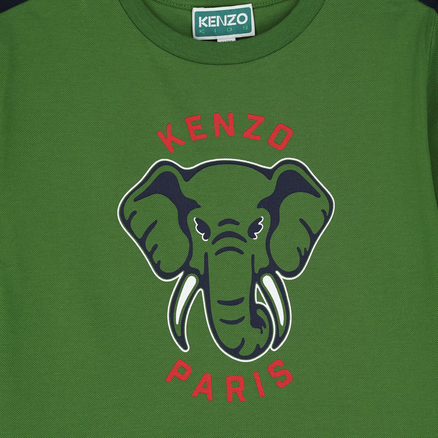 Green Elephant Logo T-Shirt, 1, hi-res image number null