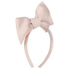 Girls Pink Bow Headband, 2, hi-res