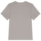 Boys Grey Logo T-Shirt, 2, hi-res