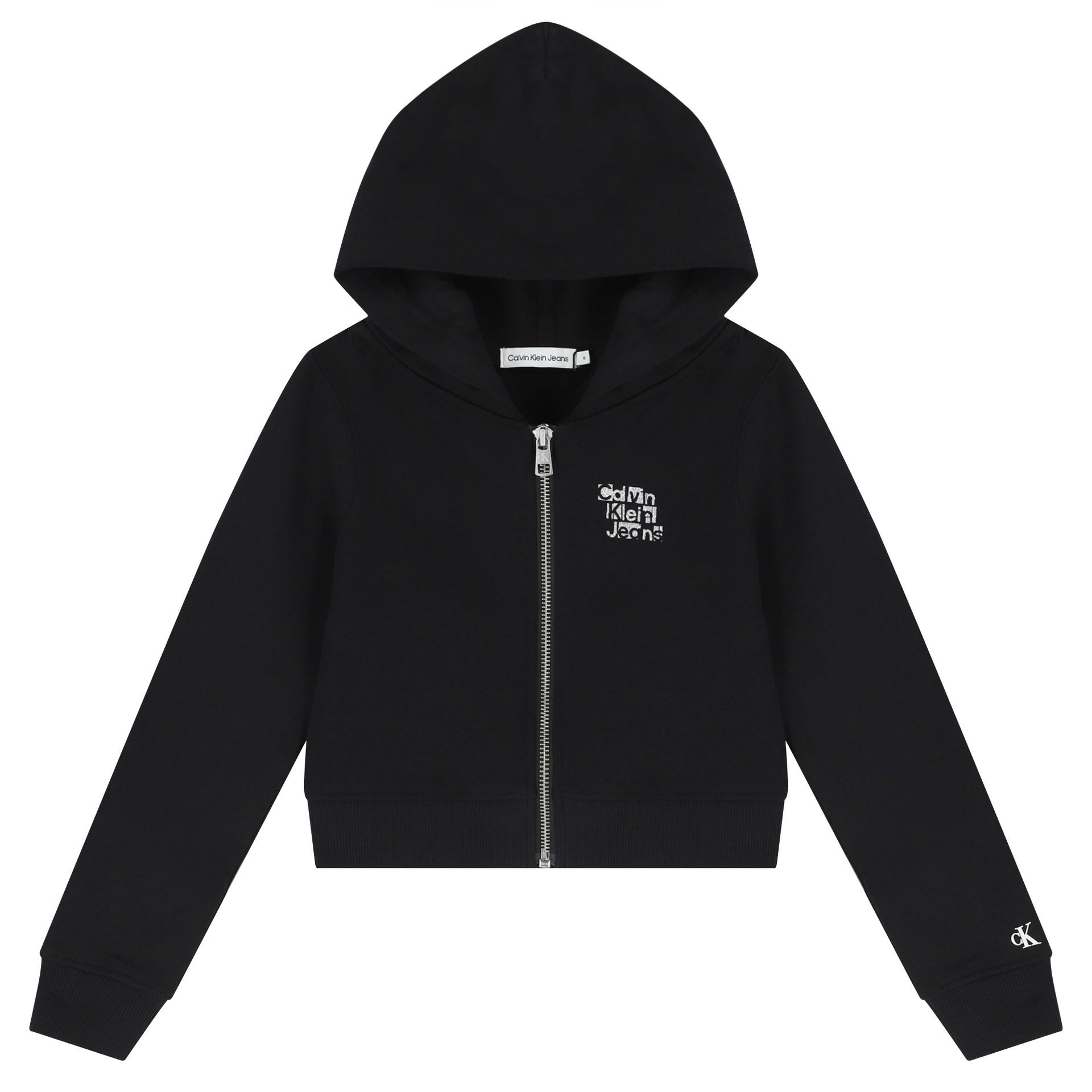 Calvin klein hooded on sale zip up jacket