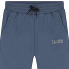 Boys Blue & Navy Blue Tracksuit Set (3 Piece), 2, hi-res