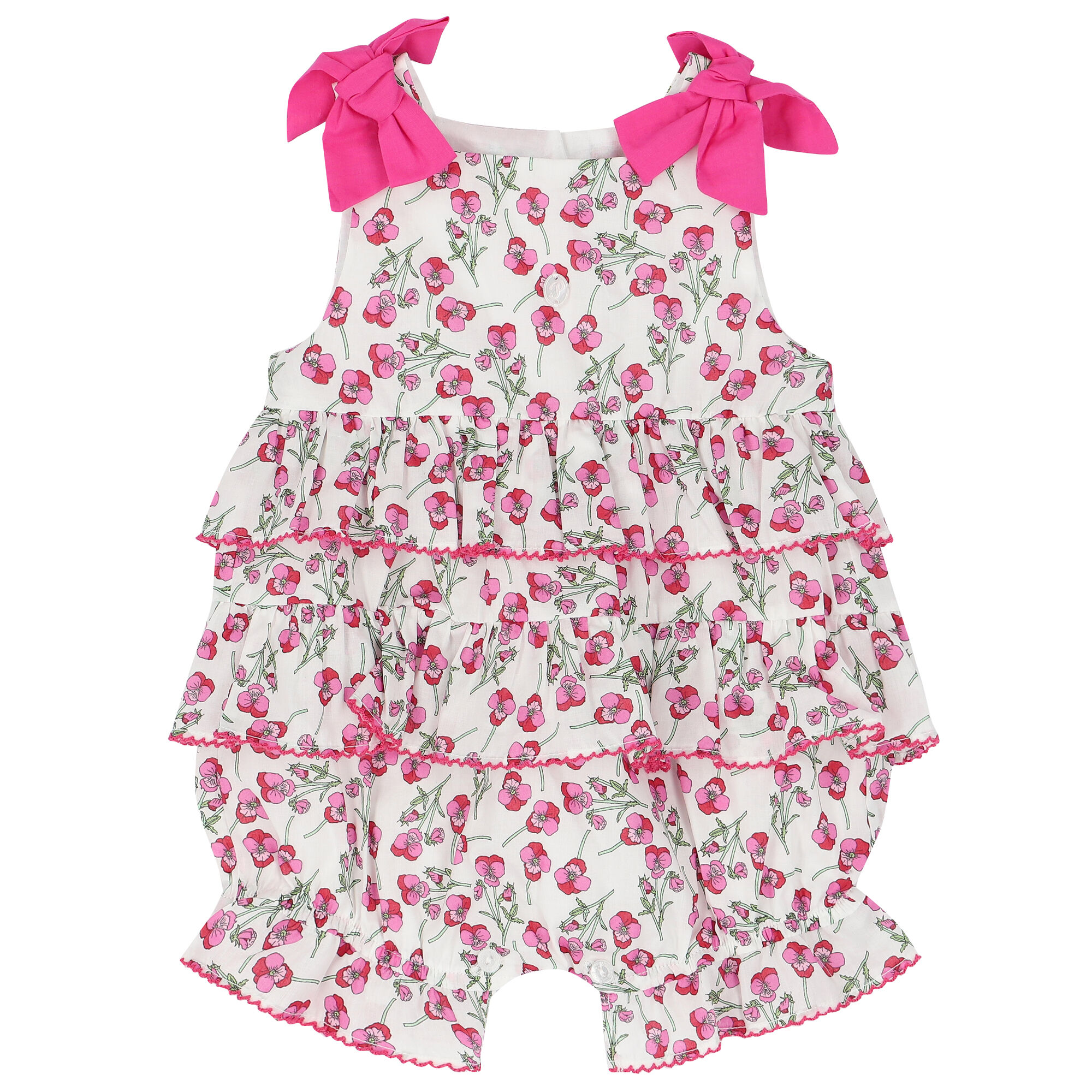 Baby pink shop floral romper