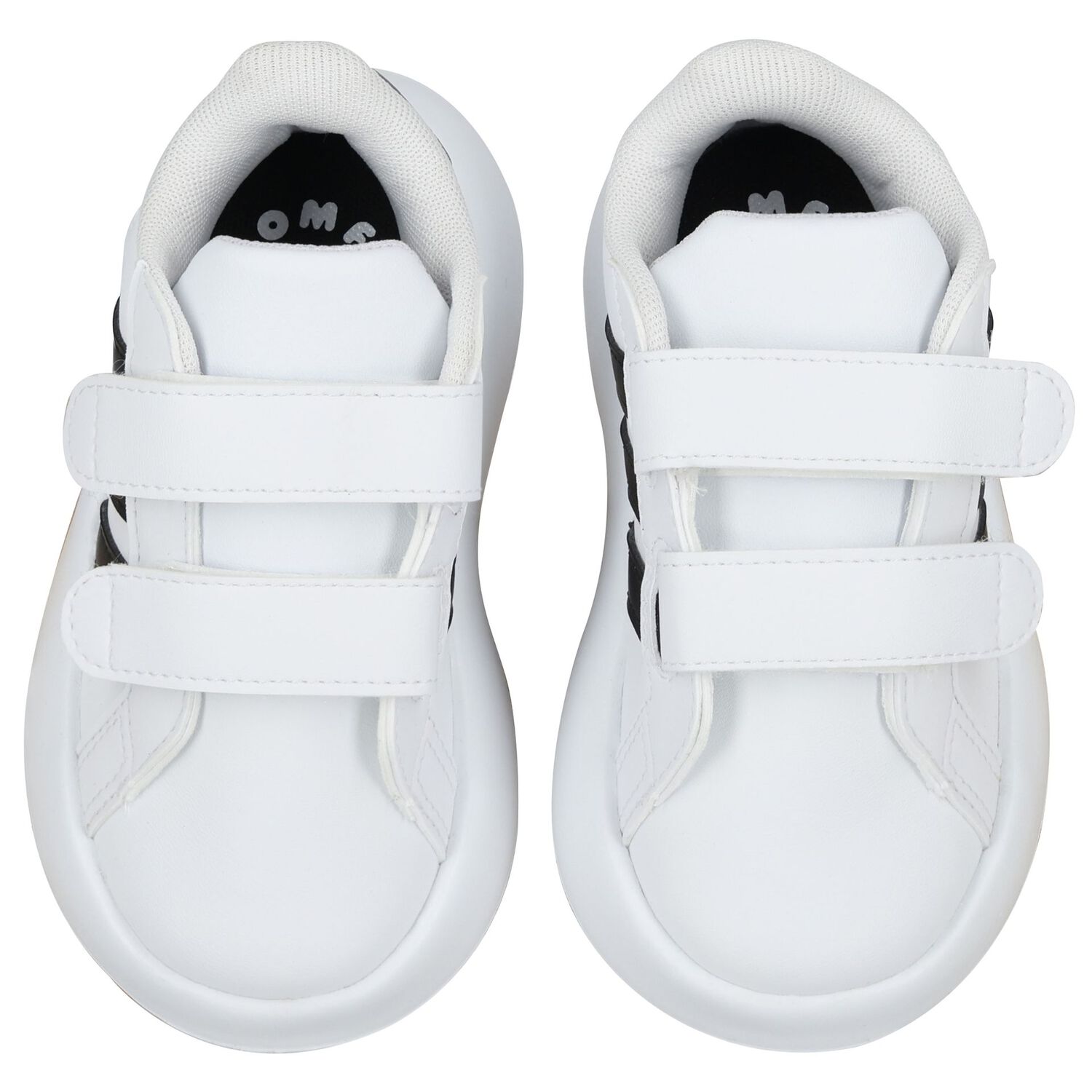 White Grand Court Trainers, 1, hi-res