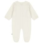 Ivory & Gold Logo Babygrow , 1, hi-res