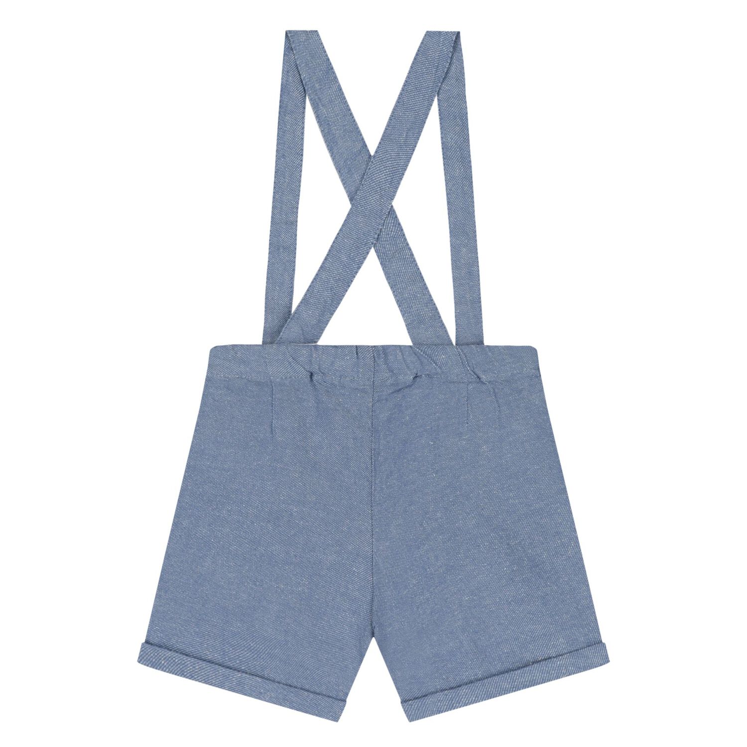Younger Boys White & Blue Shorts Set, 2, hi-res image number null