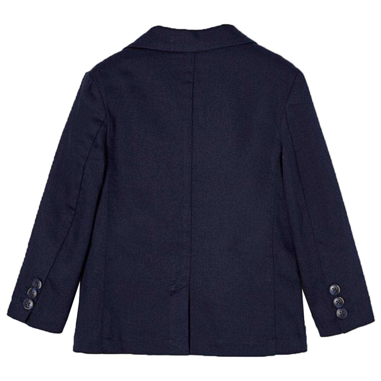 Boys Navy Blazer, 1, hi-res