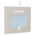 Baby Blue Hooded Towel, 1, hi-res
