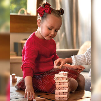 Girls Red Dress Set
