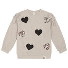 Girls Beige & Black Leggings Set, 1, hi-res