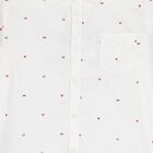 قميص أولاد باكمام باللون الابيض , 1, hi-res