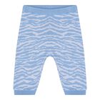 Baby Boys Blue Logo Trousers Set, 1, hi-res