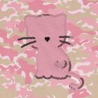 فستان سويت شيرت وردي مموه للبنات, 1, hi-res