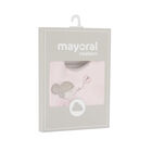 مرايل بنات بطبعة باليرينا باللون الوردى والابيض (2 قطع), 1, hi-res