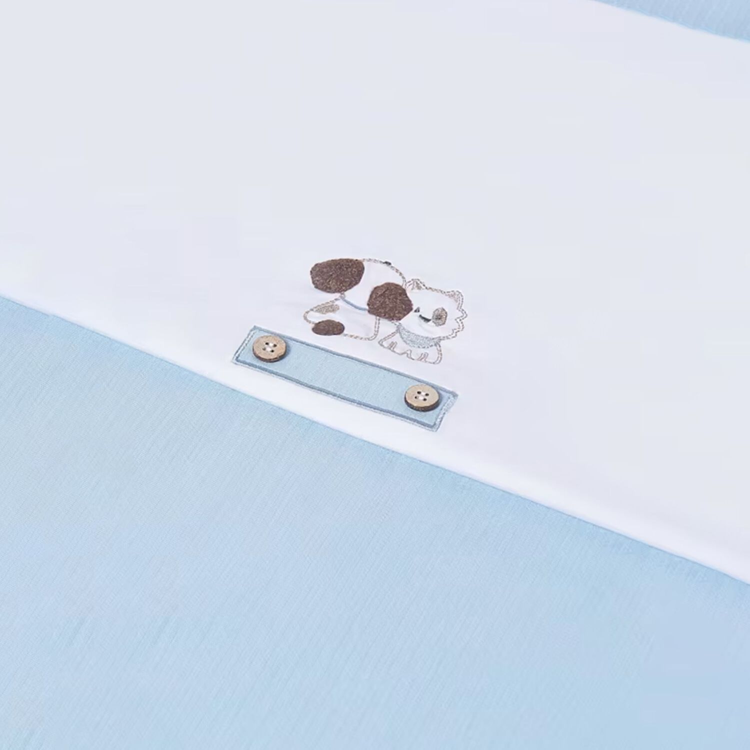 بطانيه للأولاد باللون الابيض والأزرق , 2, hi-res