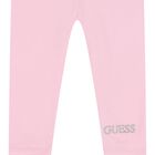 Baby Girls Pink Logo Leggings Set, 1, hi-res