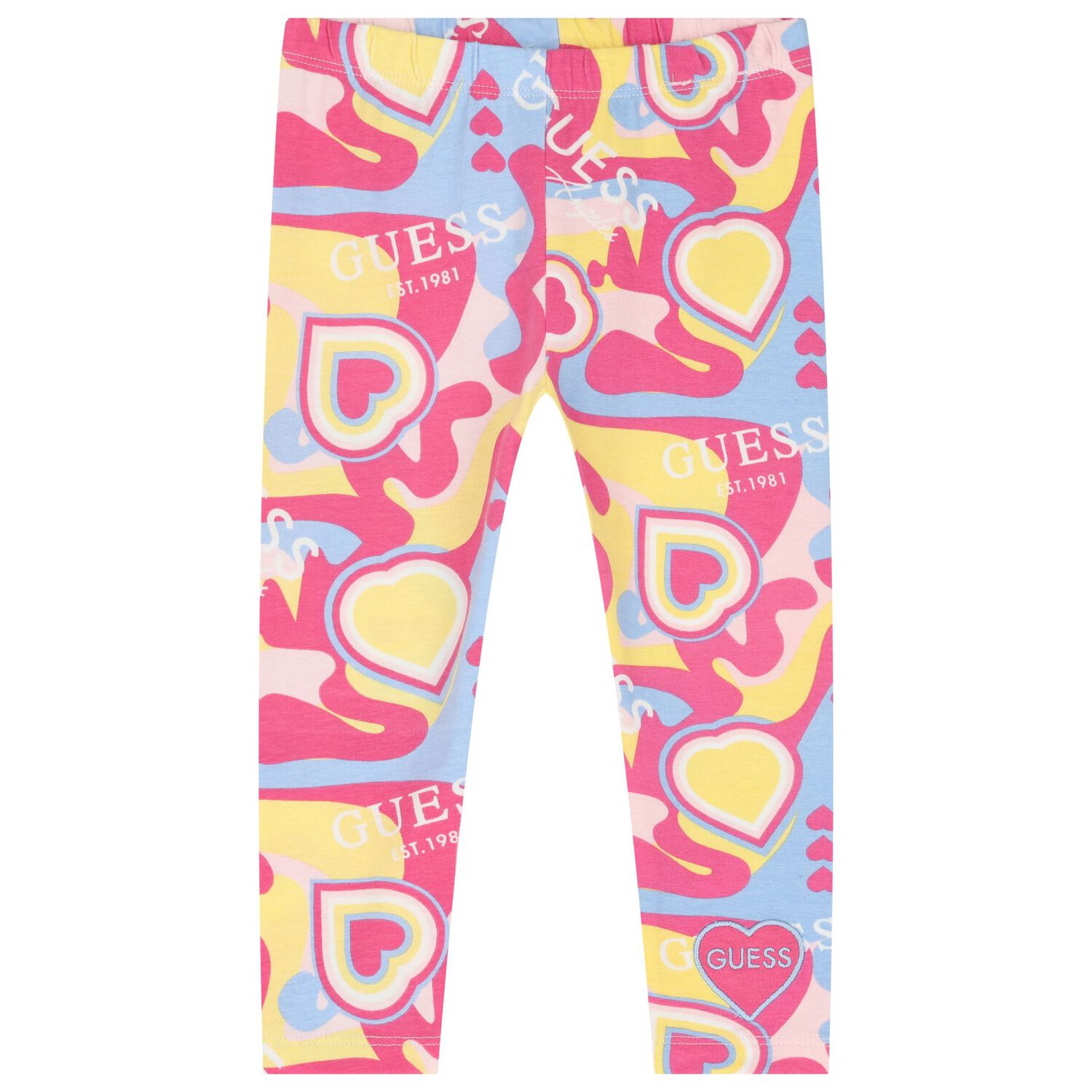 Baby Girls Pink Logo Leggings Set, 1, hi-res image number null
