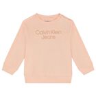 طقم بدلة بنات رياضية الشعار باللون الوردي, 1, hi-res