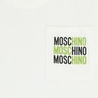 Boys White & Green Logo Shorts Set, 2, hi-res