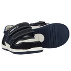 حذاء أولاد رياضي بالشعار باللون الكحلي, 1, hi-res