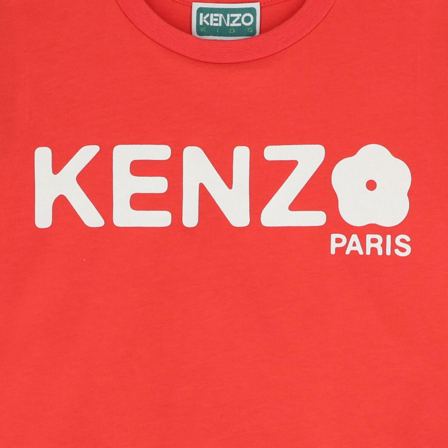 Girls Red Logo Dress, 1, hi-res