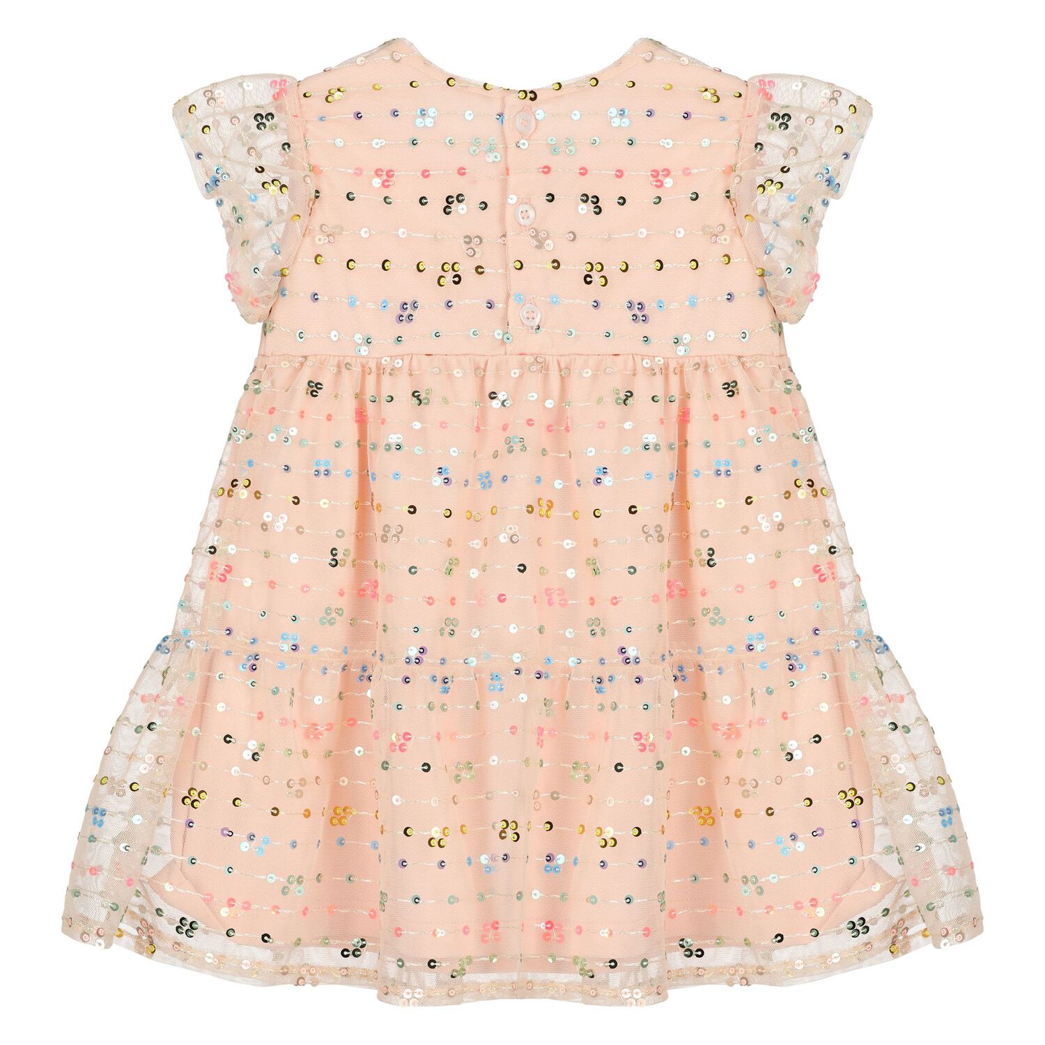 Younger Girls Pink Dress, 2, hi-res image number null
