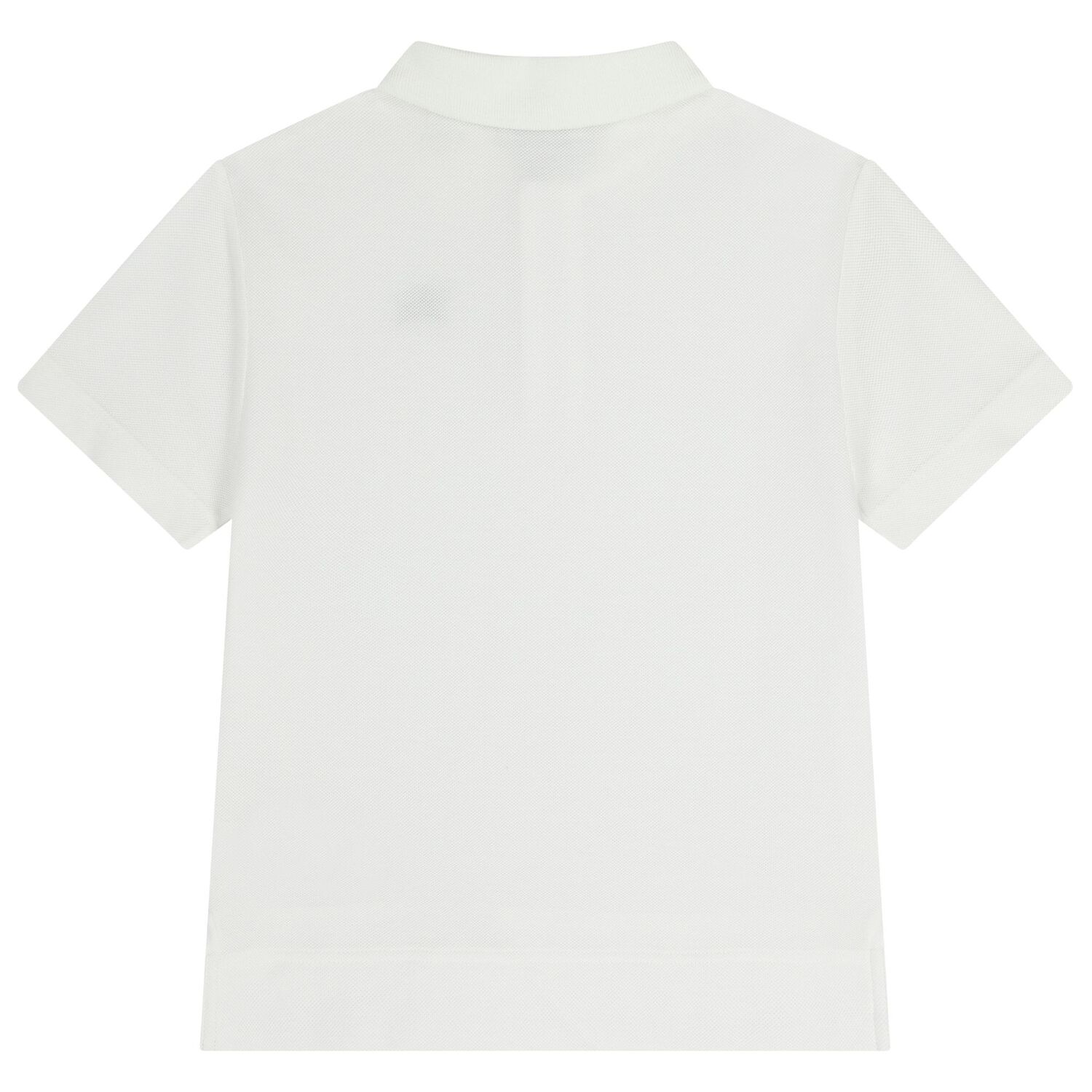 Boys White EKD Logo Polo Shirt, 1, hi-res