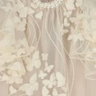 فستان تول عاجي اللون مزين بفراشات للبنات, 1, hi-res