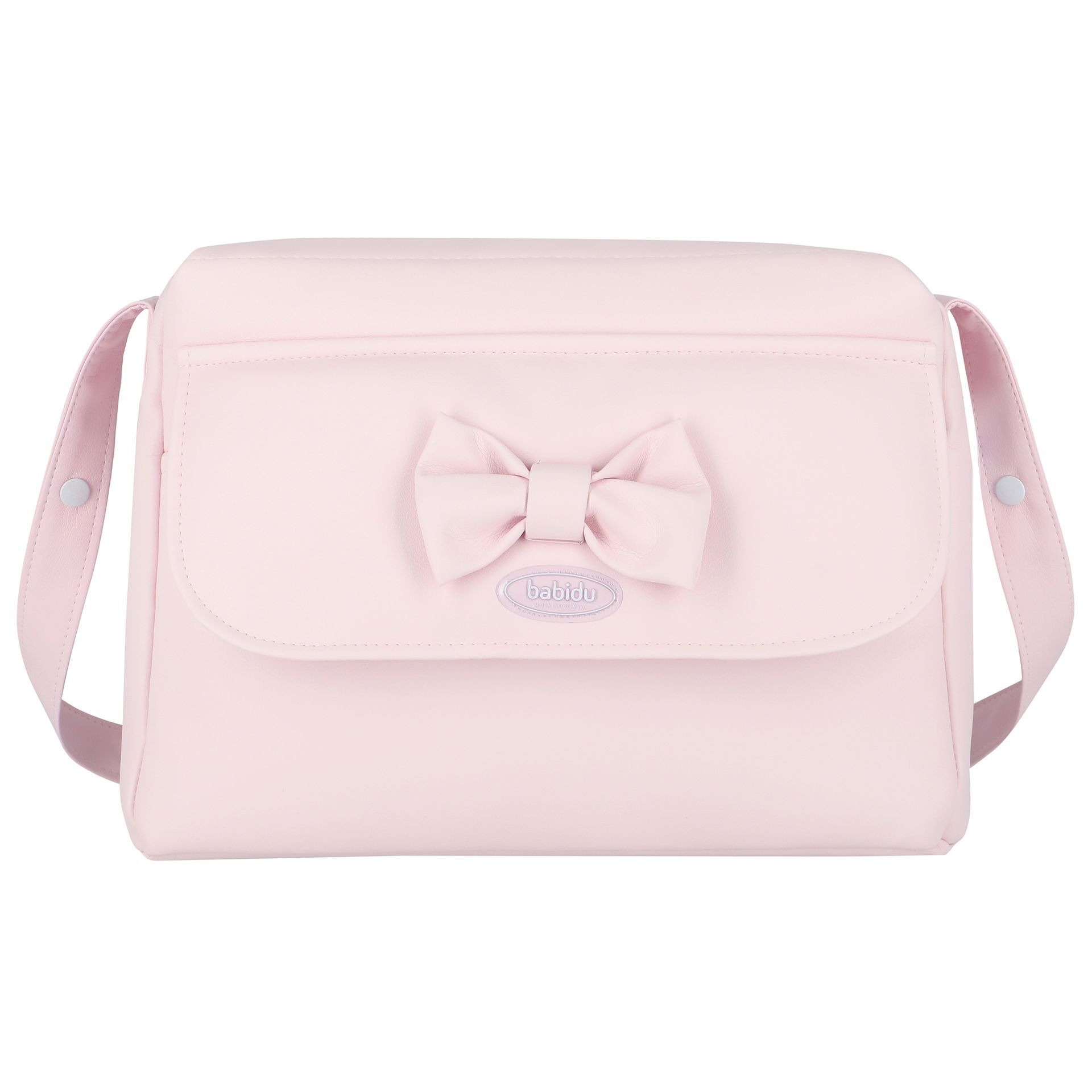 Babidu Girls Pink Bow Baby Changing Bag Junior Couture UAE