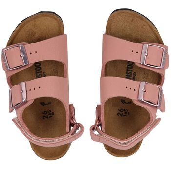 Younger Girls Pink Milano Sandals