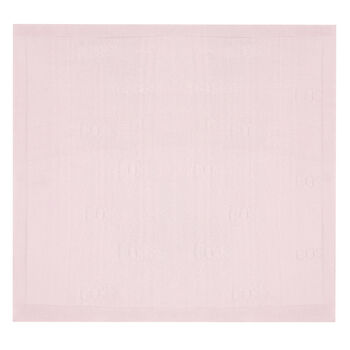 Baby Girls Pink Logo Knitted Blanket