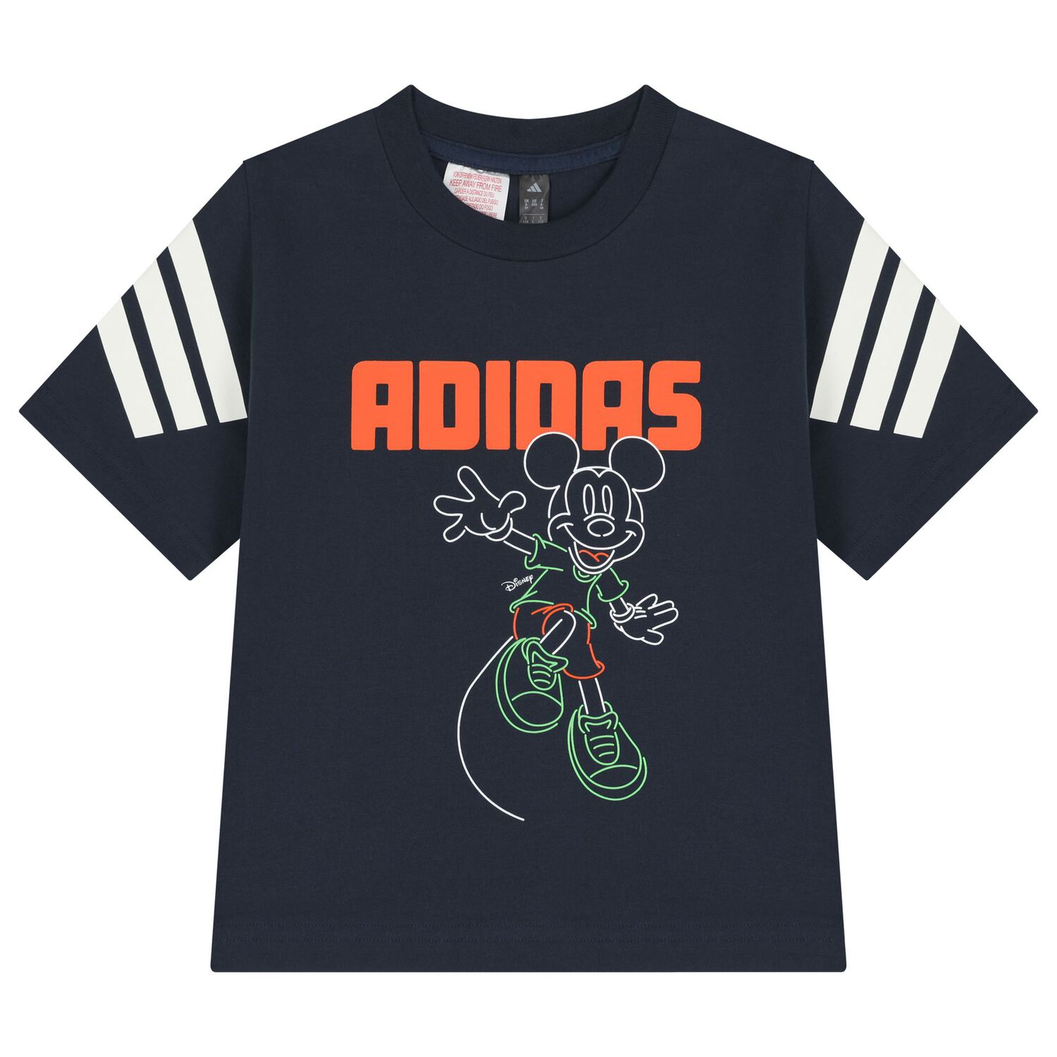 مجموعة شورت بشعار ديزني باللون الأزرق الداكن, 1, hi-res