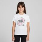 Girls White Bag T-Shirt, 1, hi-res