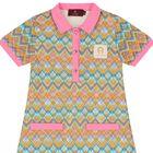 فستان بنات بالشعار بالألوان المتعددة, 1, hi-res