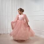 Girls Pink Sequin Tulle Dress, 1, hi-res