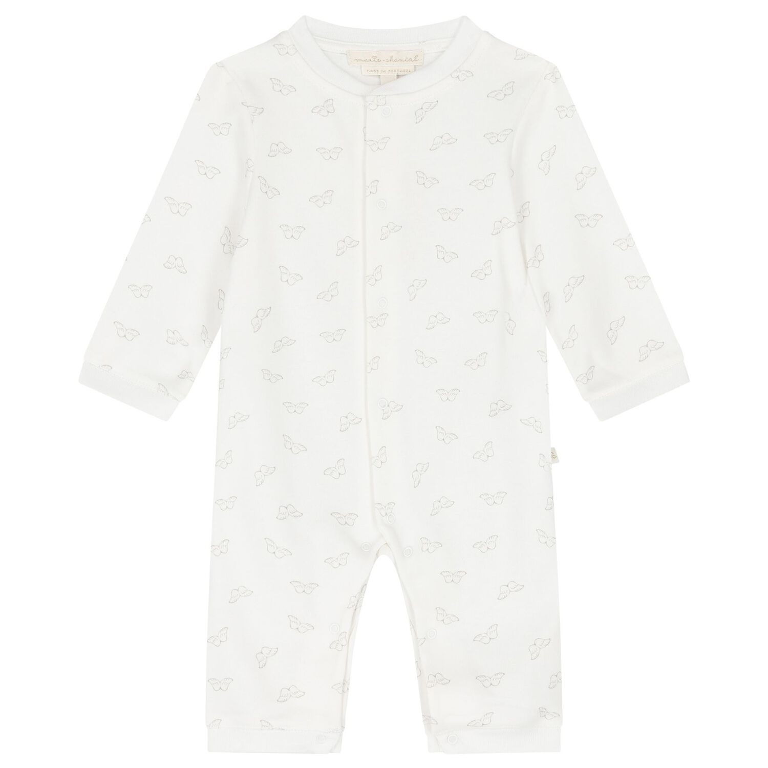 White Angel Wings Romper Gift Set, 1, hi-res image number null