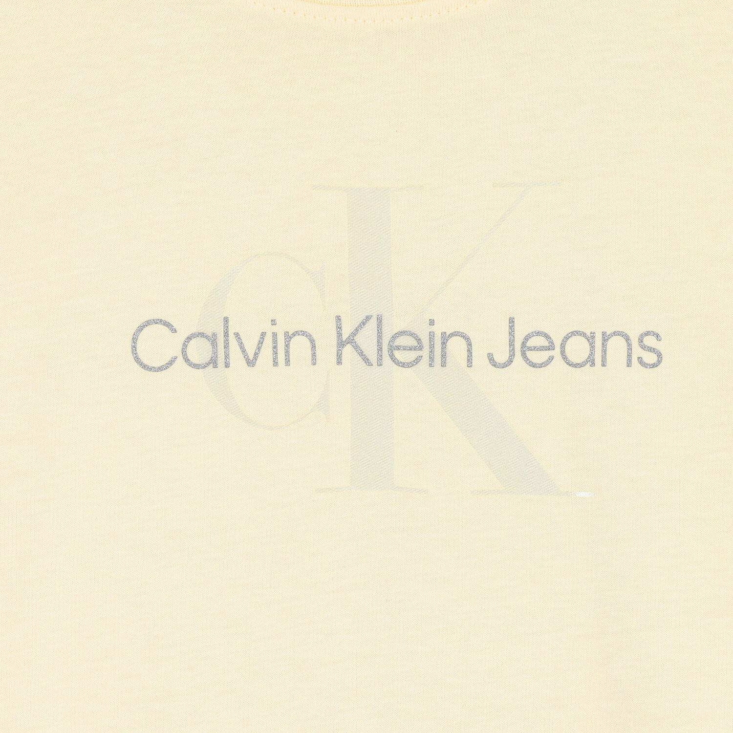 تيشيرت بنات بالشعار  باللون الاصفر, 2, hi-res image number null