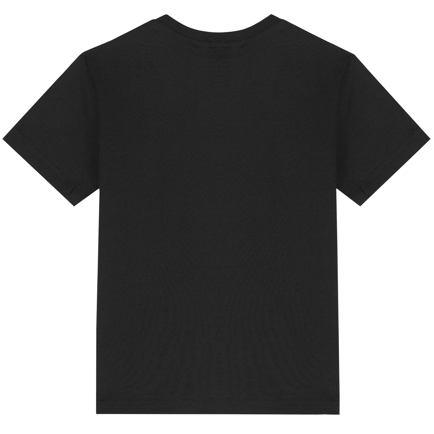 Boys Black Thunderbolt Logo T-Shirt, 2, hi-res image number null