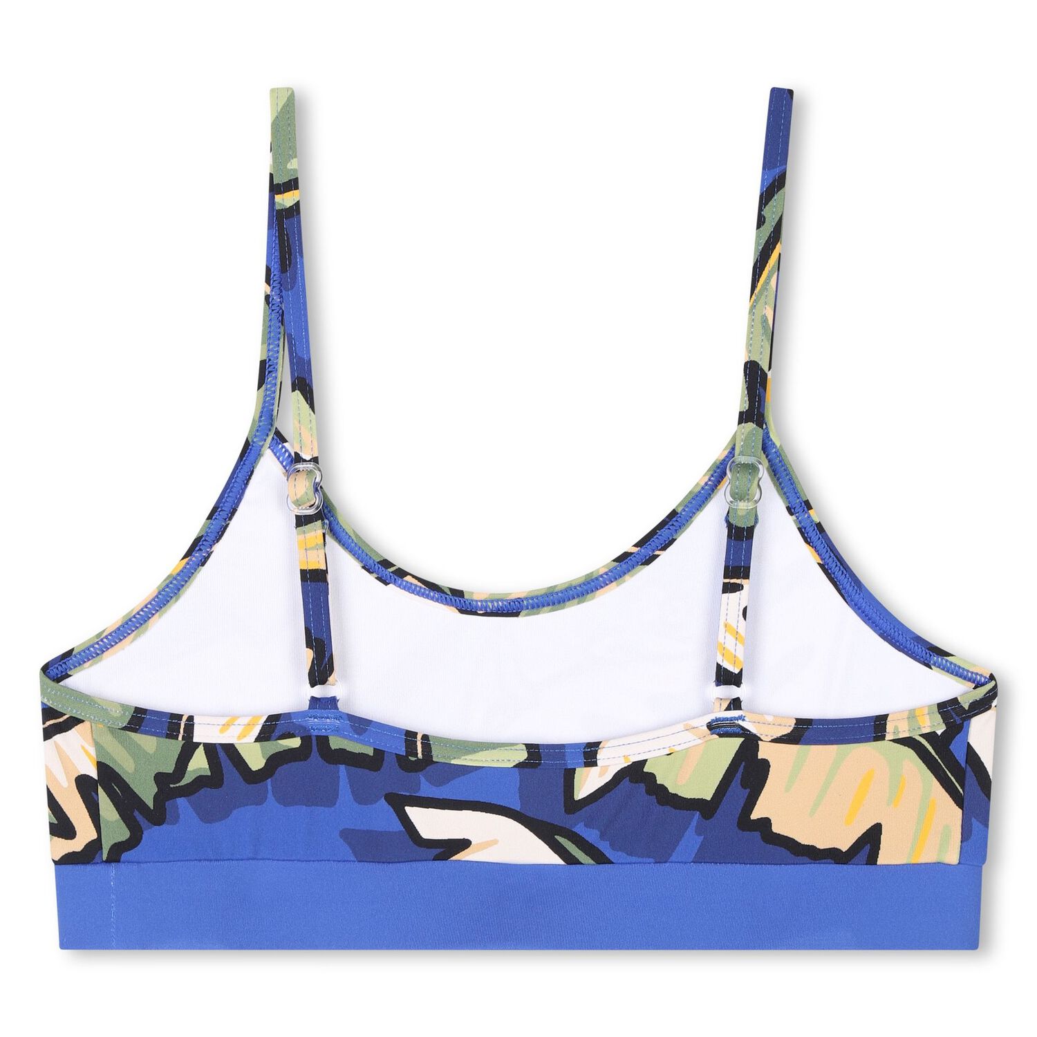 بيكيني باللونين الأزرق والأخضر للبنات, 1, hi-res