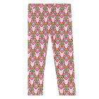 Younger Girls Ivory & Pink Leggings Set, 1, hi-res