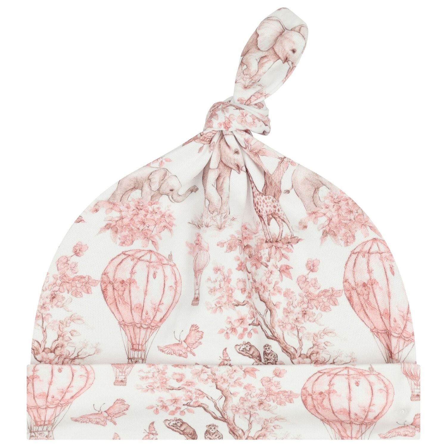 Baby Girls White & Pink Africa Babygrow Gift Set  , 2, hi-res