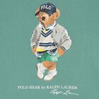 Boys Green Jersey Polo Bear T-Shirt, 1, hi-res