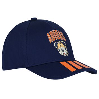 Boys Navy Blue Disney Logo Cap