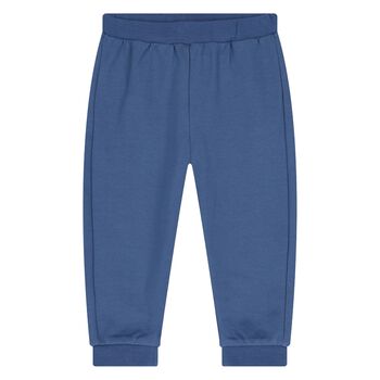 Baby Boys Blue & Ivory Tracksuit Set (3 Piece)