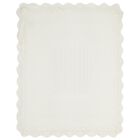 Ivory Knitted Baby Blanket, 1, hi-res