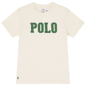 Boys Ivory Logo T-Shirt