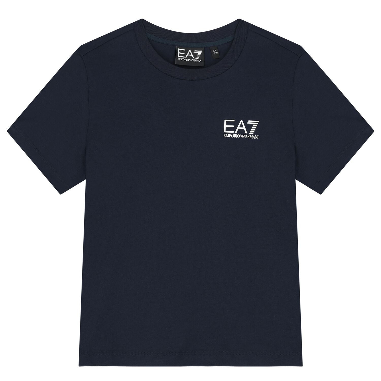Boys Navy Blue Logo T-Shirt, 2, hi-res