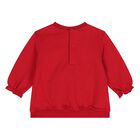 طقم ليجينز للبنات باللون الاحمر والعاجى , 2, hi-res