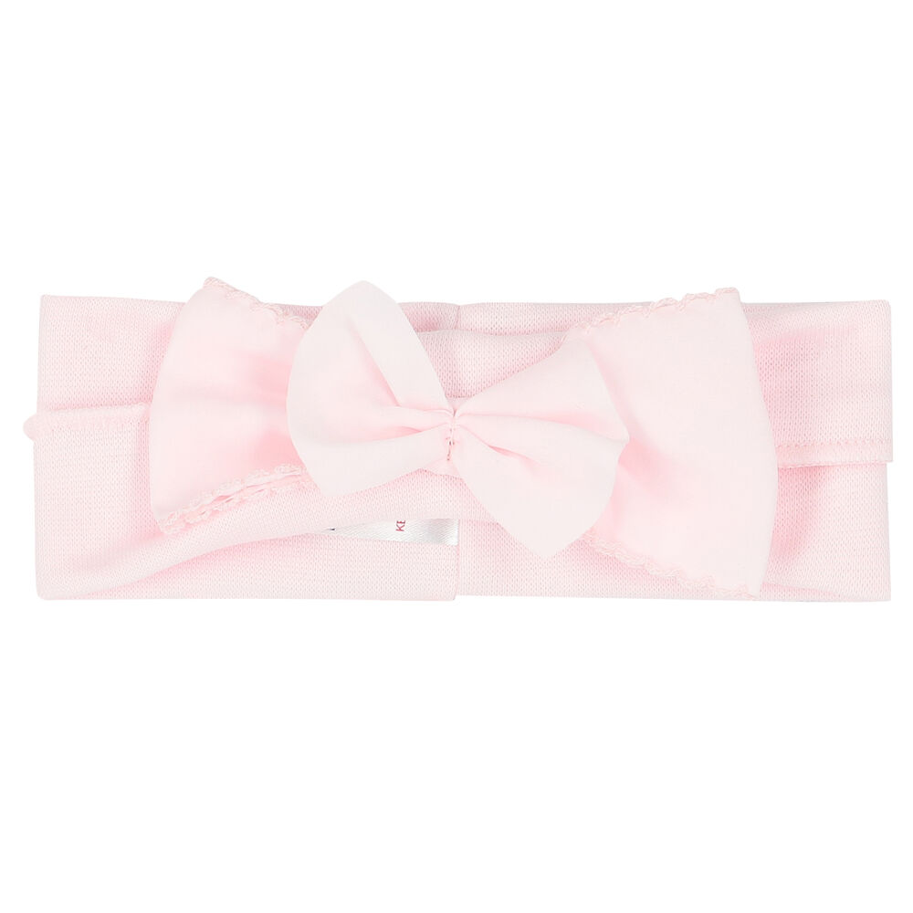 Sofija Baby Girls Pink Bow Headband Junior Couture UAE