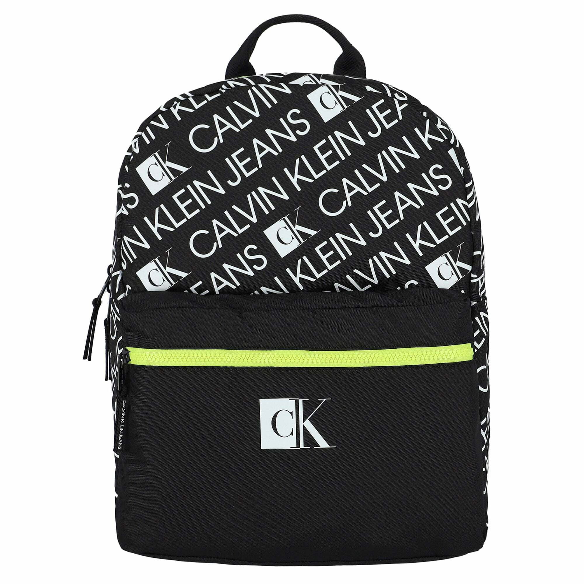 Calvin klein black hot sale and white backpack