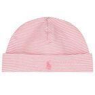 طقم بنات هدايا أفرول بولو باللون الأبيض والوردي, 1, hi-res